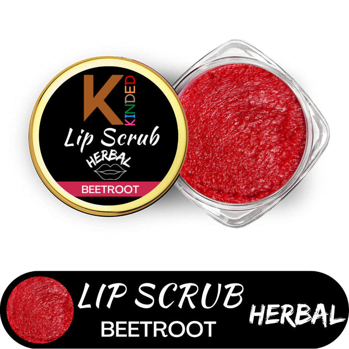 KINDED Lip Sugar Scrub Herbal Exfoliator