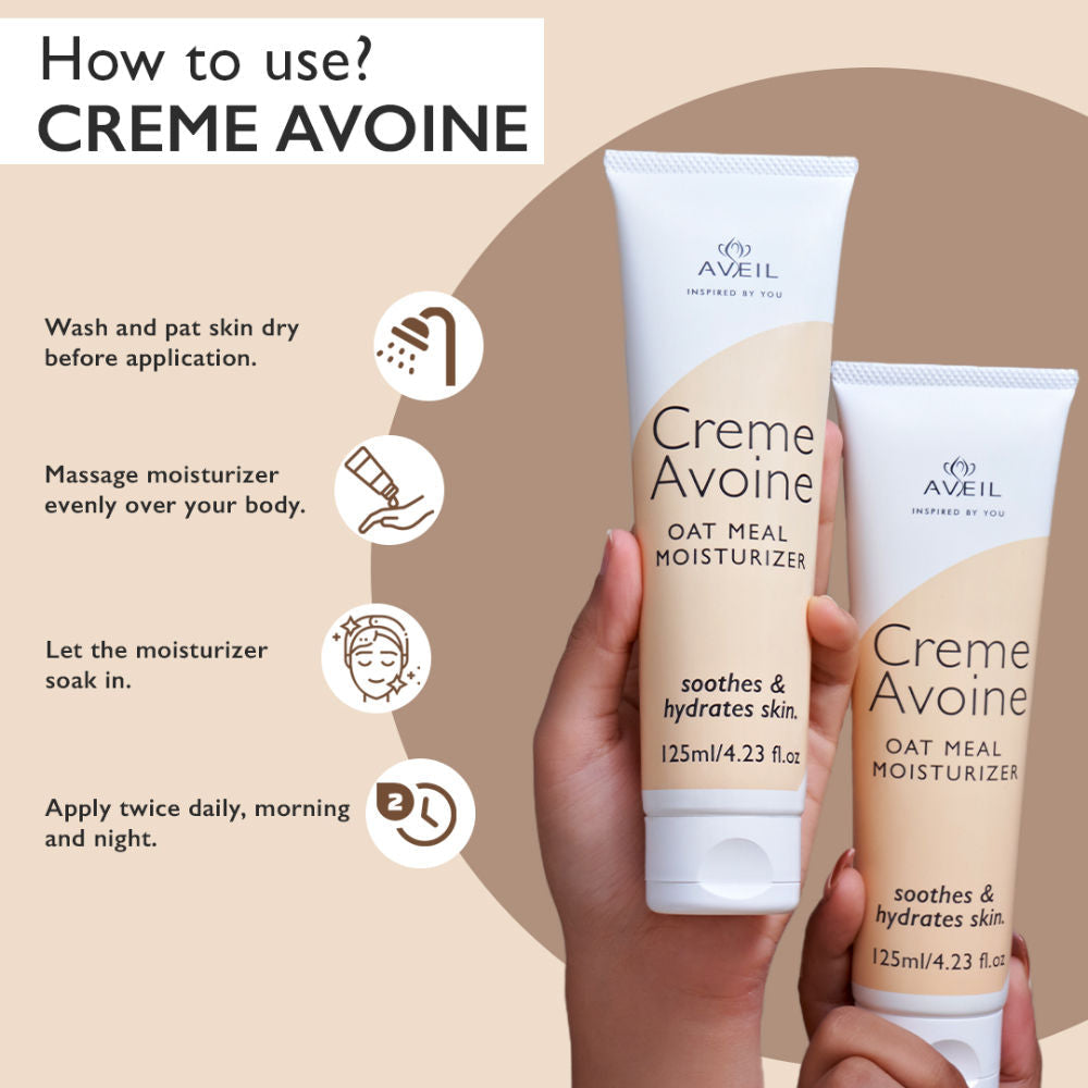 AVEIL Cream Avoine Oat Meat Moisturiser