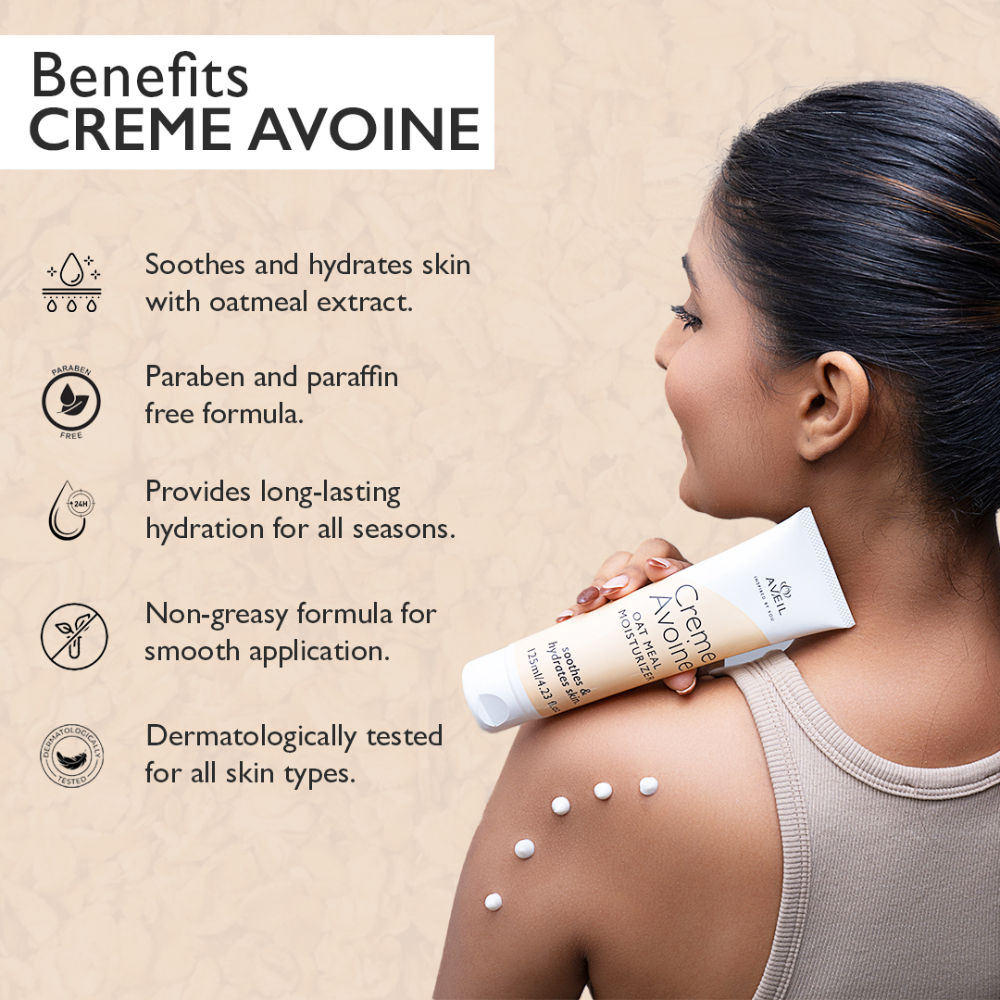 AVEIL Cream Avoine Oat Meat Moisturiser