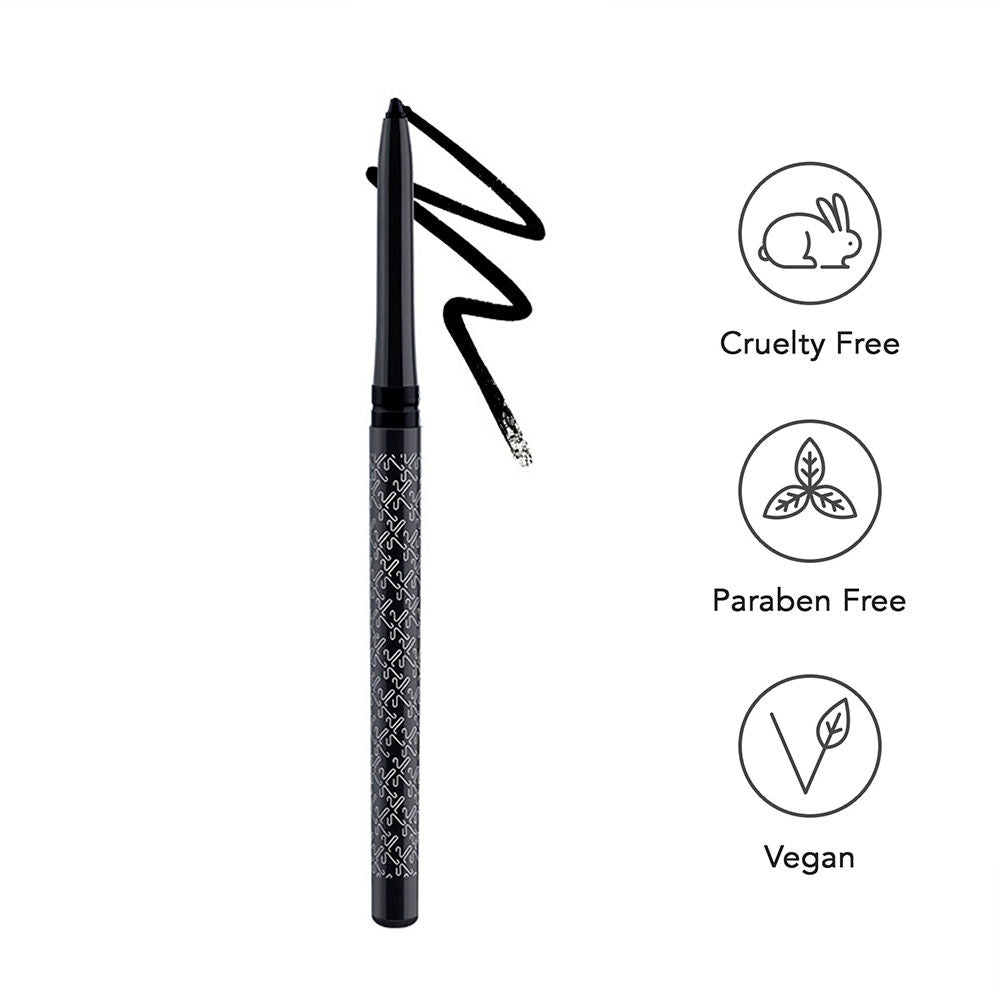 Kay Beauty Waterproof 24 Hour Kajal - Spade Black