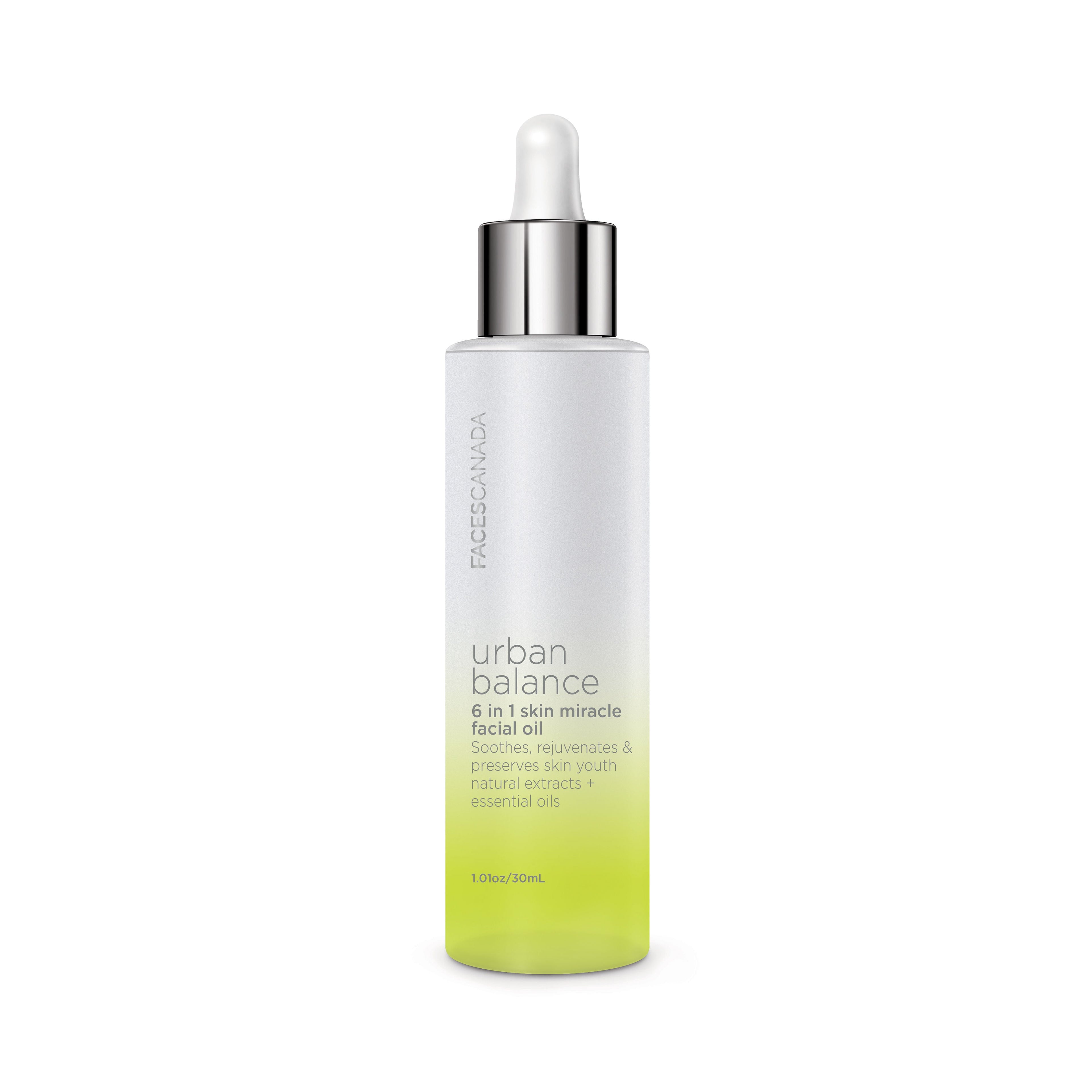 Faces Canada Urban Balance 6 in 1 Skin Miracle Facial Oil