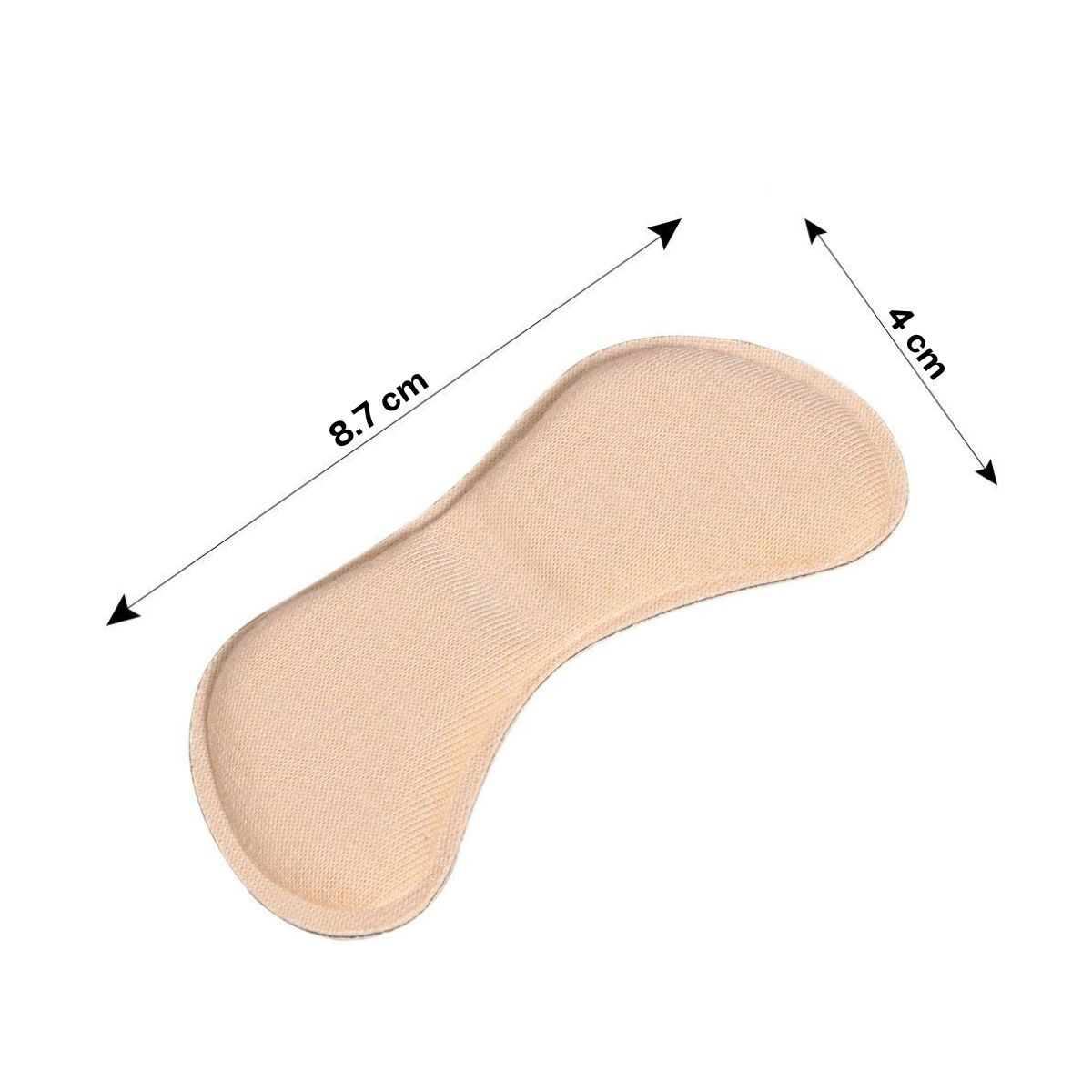 Matra Heel Liners 1 Pair Self Adhesive Shoe Bite Protector Foam Pads Inserts - Double Cushion