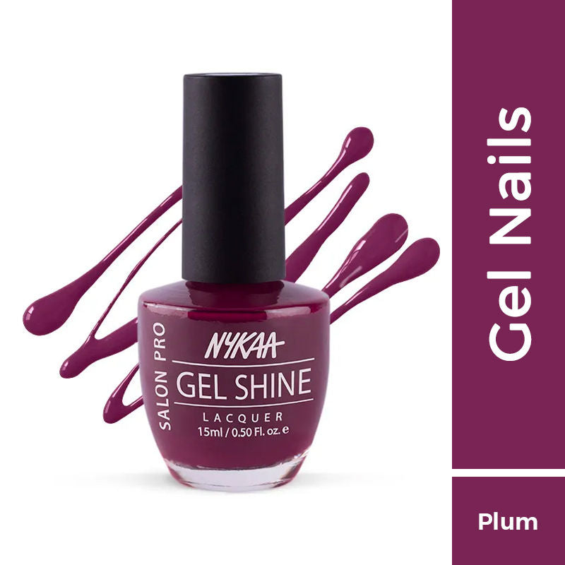 Nykaa Salon Pro Shine Gel Nail Polish - Florence Spritz 51