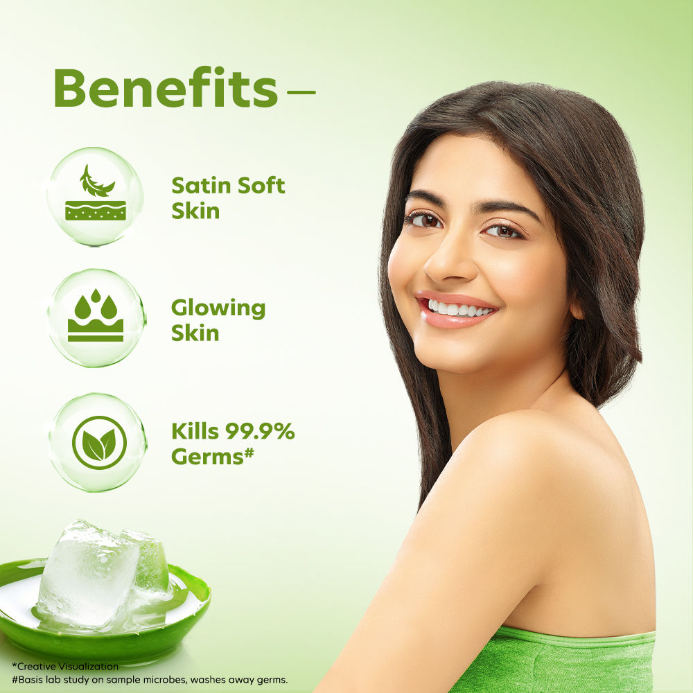 Vivel Aloe Vera Grade 1 Bathing Soap, Highest Soap Grade, 76% TFM, Vit E - 4 PCS