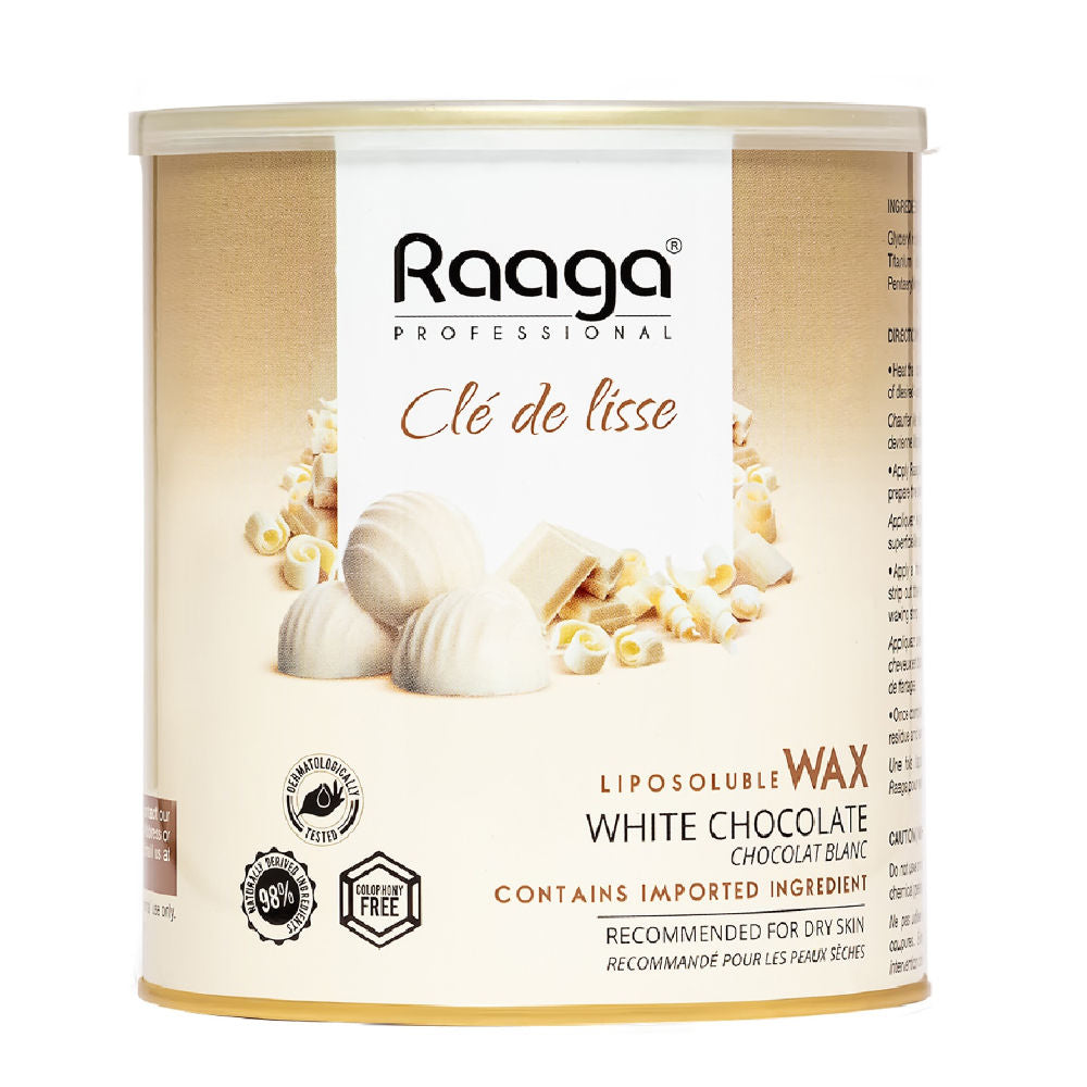 Raaga Professional Liposoluble Wax White Chocolate
