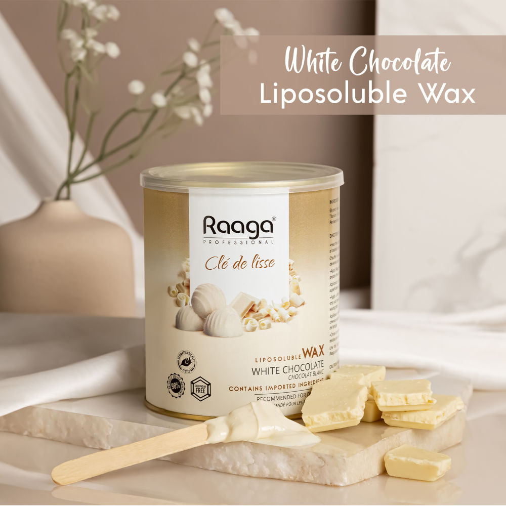 Raaga Professional Liposoluble Wax White Chocolate