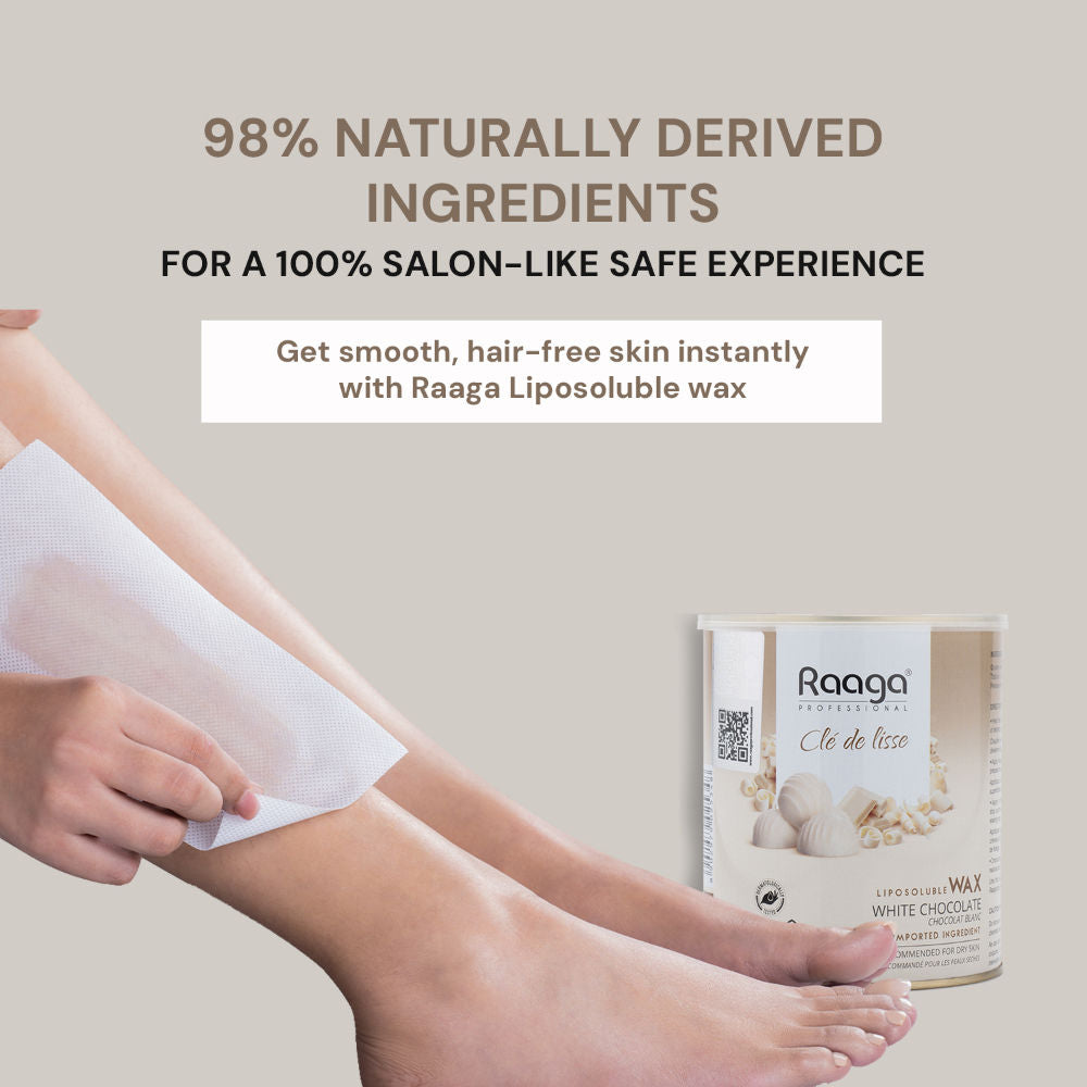 Raaga Professional Liposoluble Wax White Chocolate
