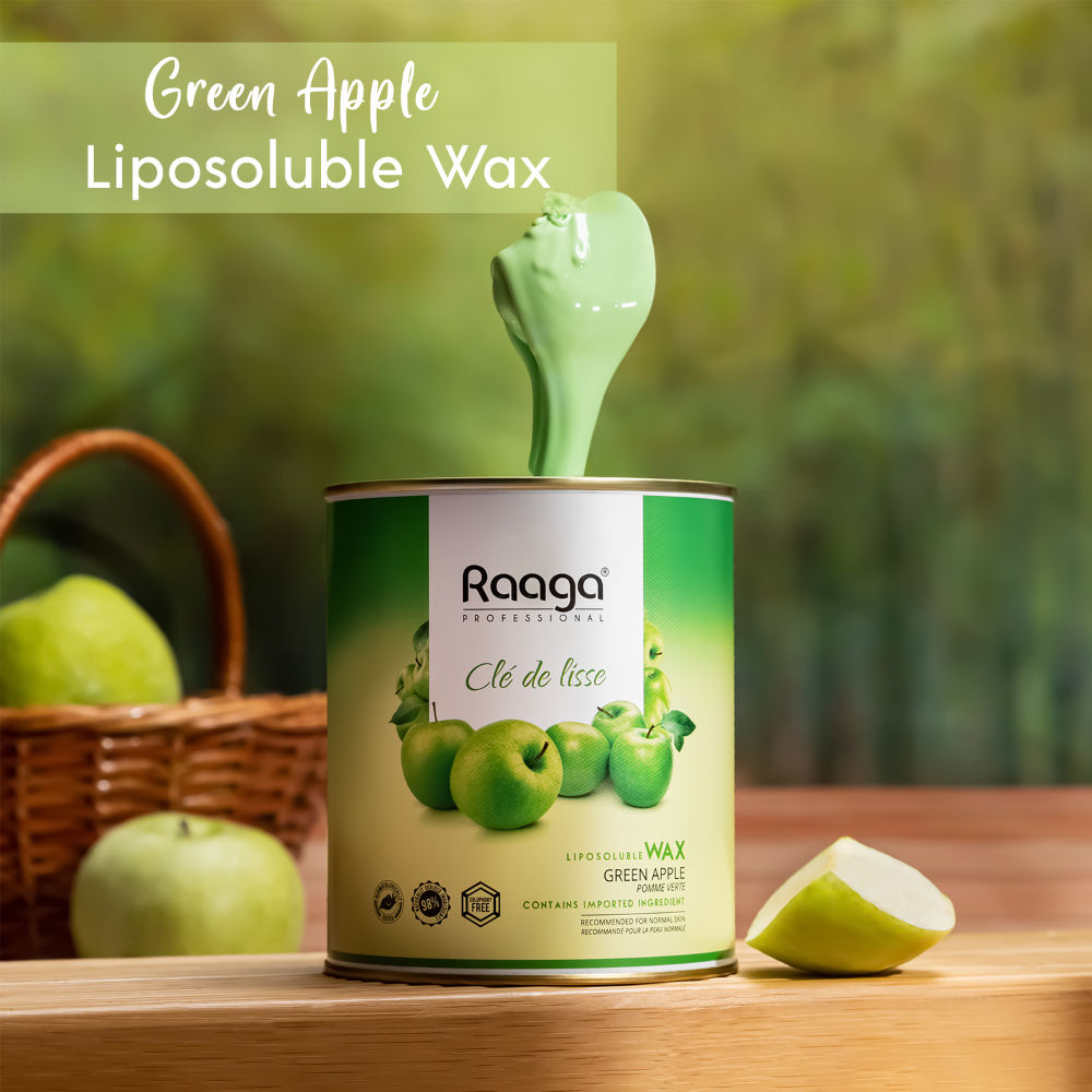 Raaga Professional Liposoluble Wax Green Apple