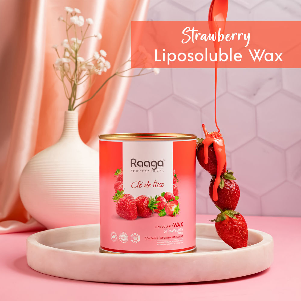 Raaga Professional Liposoluble Wax Straw Berry
