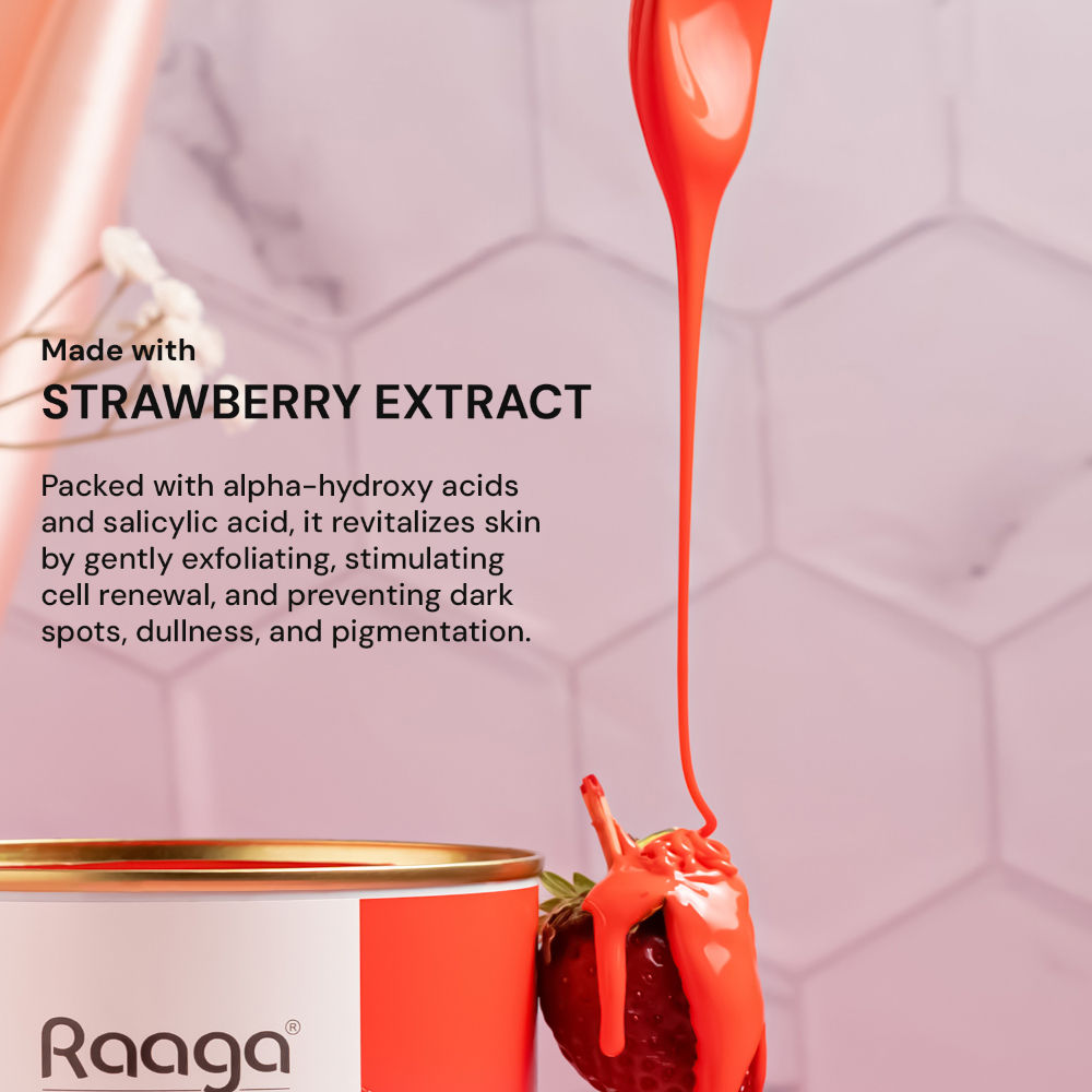 Raaga Professional Liposoluble Wax Straw Berry