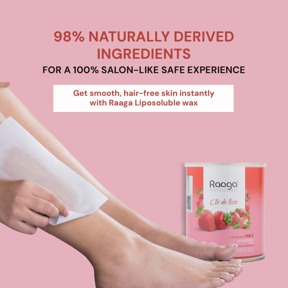 Raaga Professional Liposoluble Wax Straw Berry