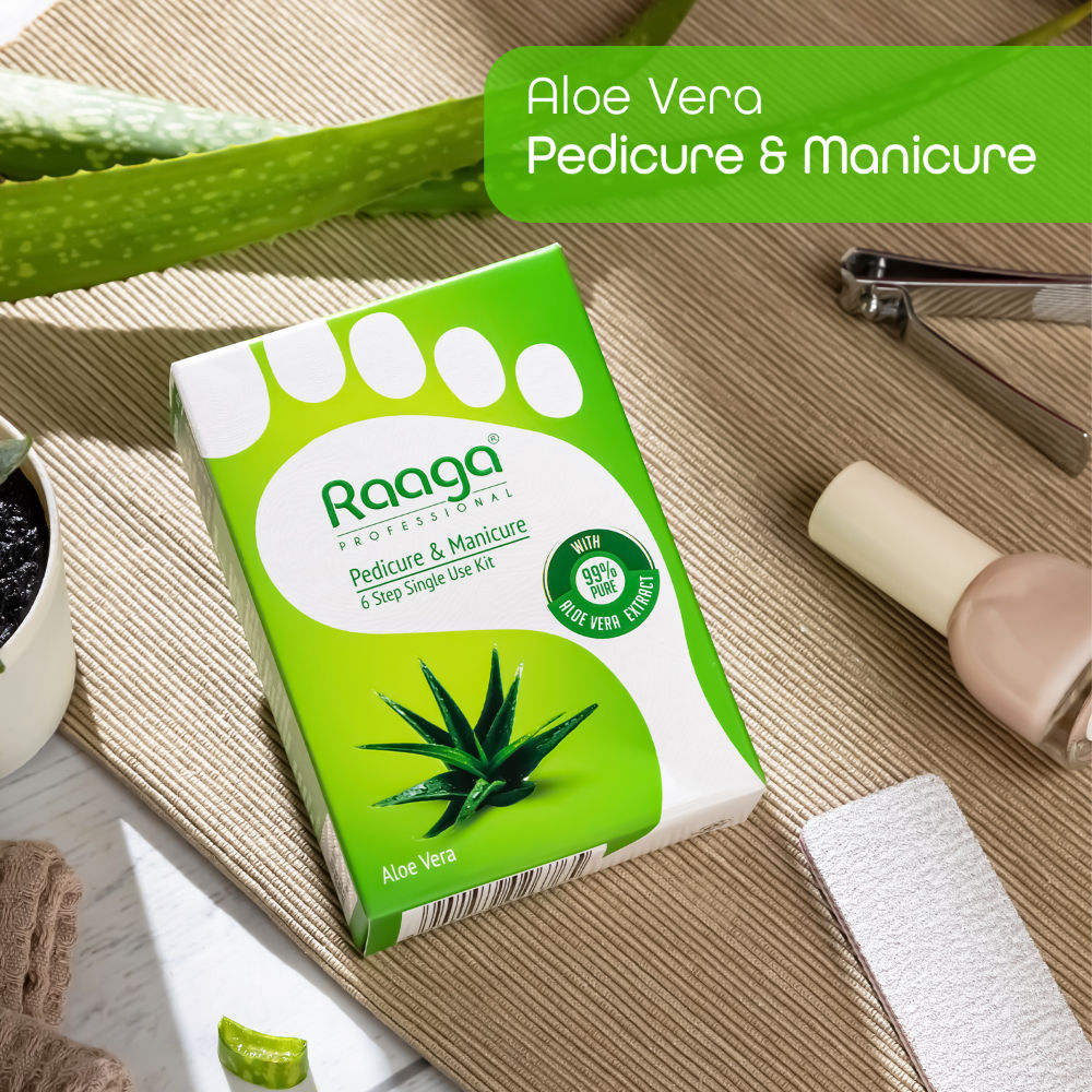Raaga Professional Manicure & Pedicure, Aloe vera