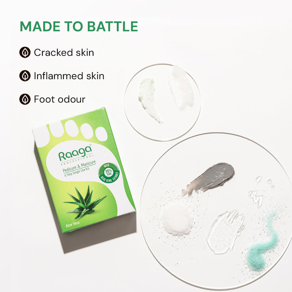 Raaga Professional Manicure & Pedicure, Aloe vera
