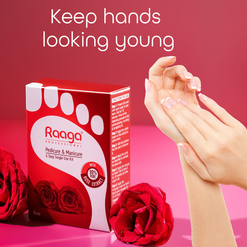 Raaga Professional Manicure & Pedicure, Rose