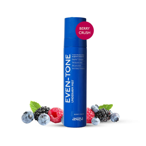 Asaya Depigmentation Spray For Dark Underarms Melame Complex Berry Crush