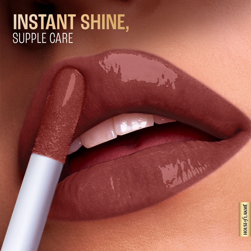 Lakme Superglow Glass Finish Lip Gloss oil with Vitamin C