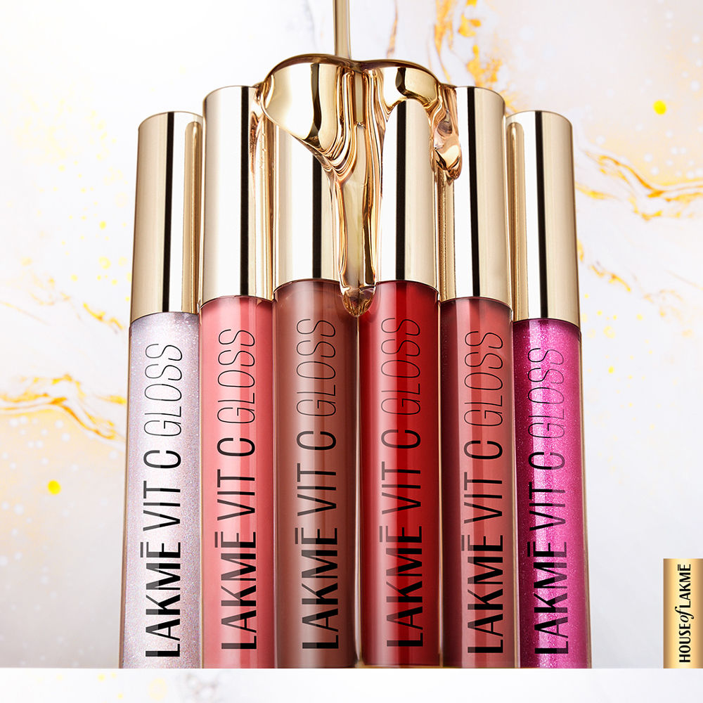 Lakme Superglow Glass Finish Lip Gloss oil with Vitamin C