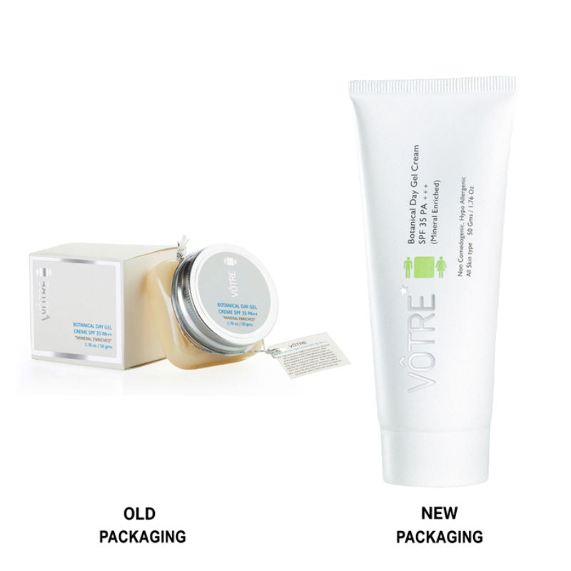 Votre Botanical Day Gel Creme With SPF 35 PA++ Mineral Enriched