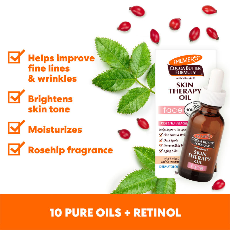 Palmer's Cocoa Butter Face Seum Daily Skin Therapy For Dark Spots, Fine Lines & Wrinkles
