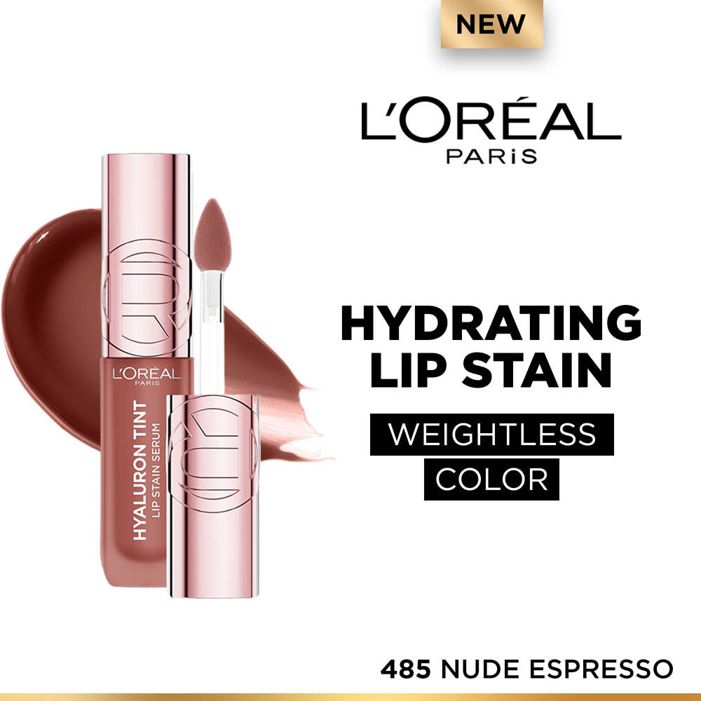 L'Oreal Paris Hyaluron Tint Lip Stain Serum Weightless Color