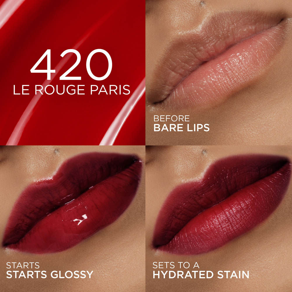 L'Oreal Paris Hyaluron Tint Lip Stain Serum Weightless Color