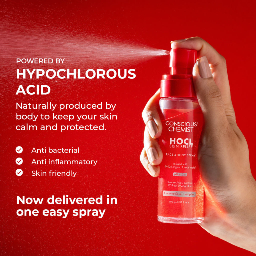 Conscious Chemist HOCL Skin Relief Face & Body Spray