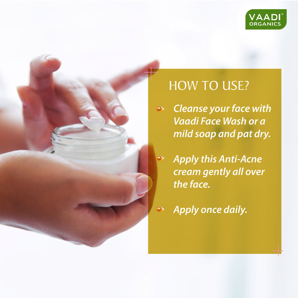Vaadi Herbals Anti-Acne Cream - Clove Neem & Orange Extract