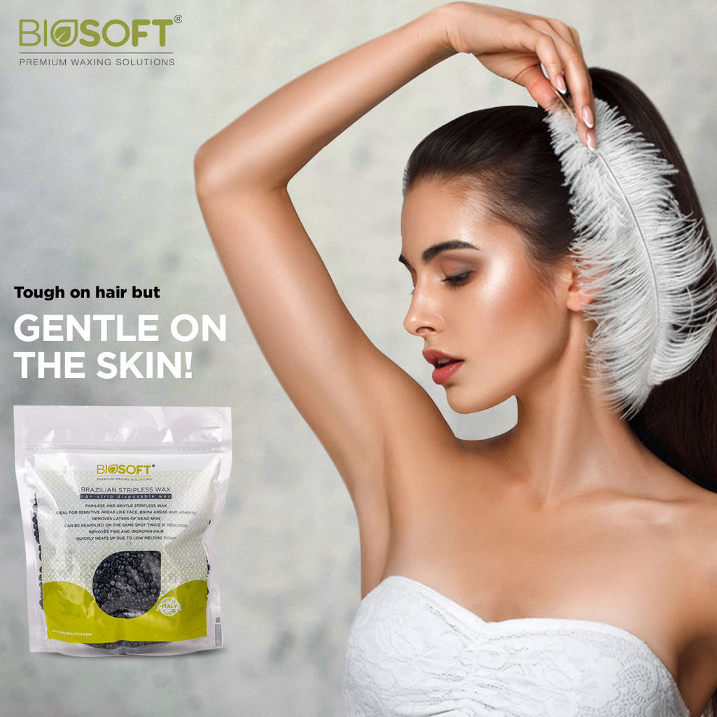 Biosoft Charcoal Peelable Wax