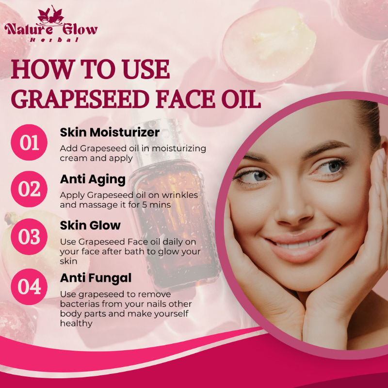 Nature Glow Herbal Grapeseed Facial Oil