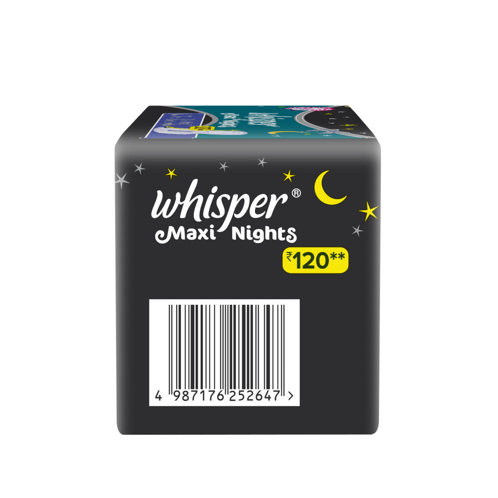 Whisper Maxi Nights Xl 7s Sanitary Pads for Women