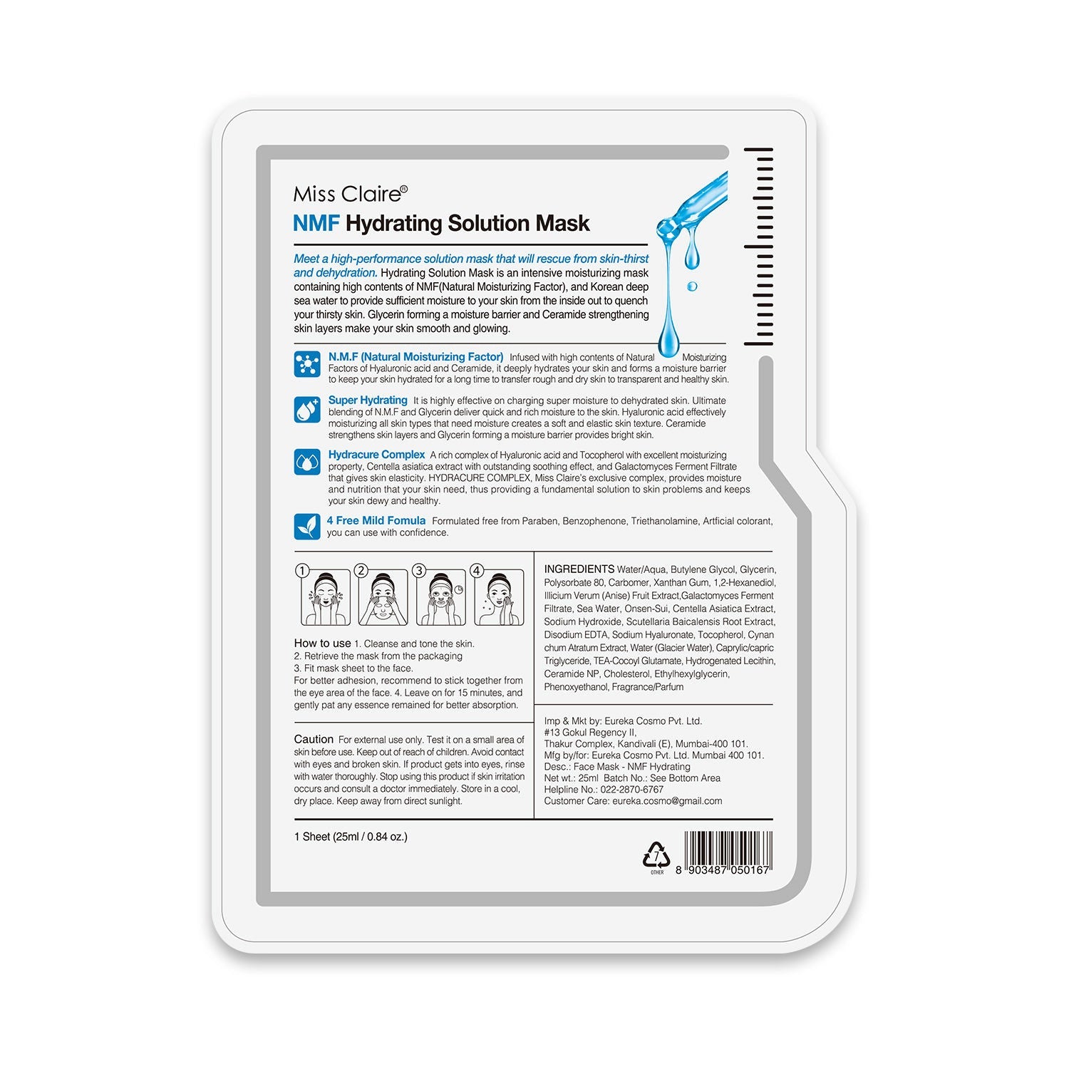 Miss Claire NMF Hydrating Solution Mask