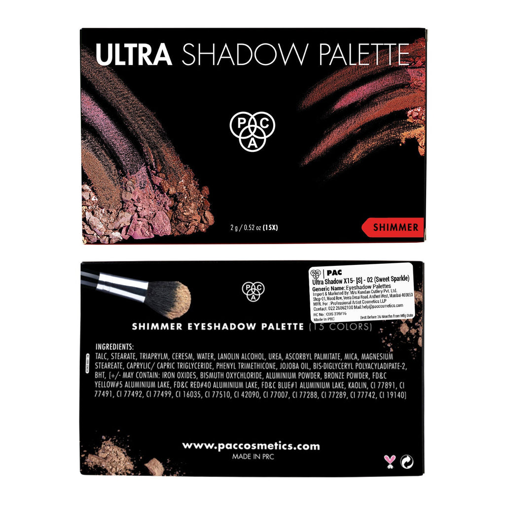PAC Ultra Shadow X15, [S] - 02 Sweet Sparkle