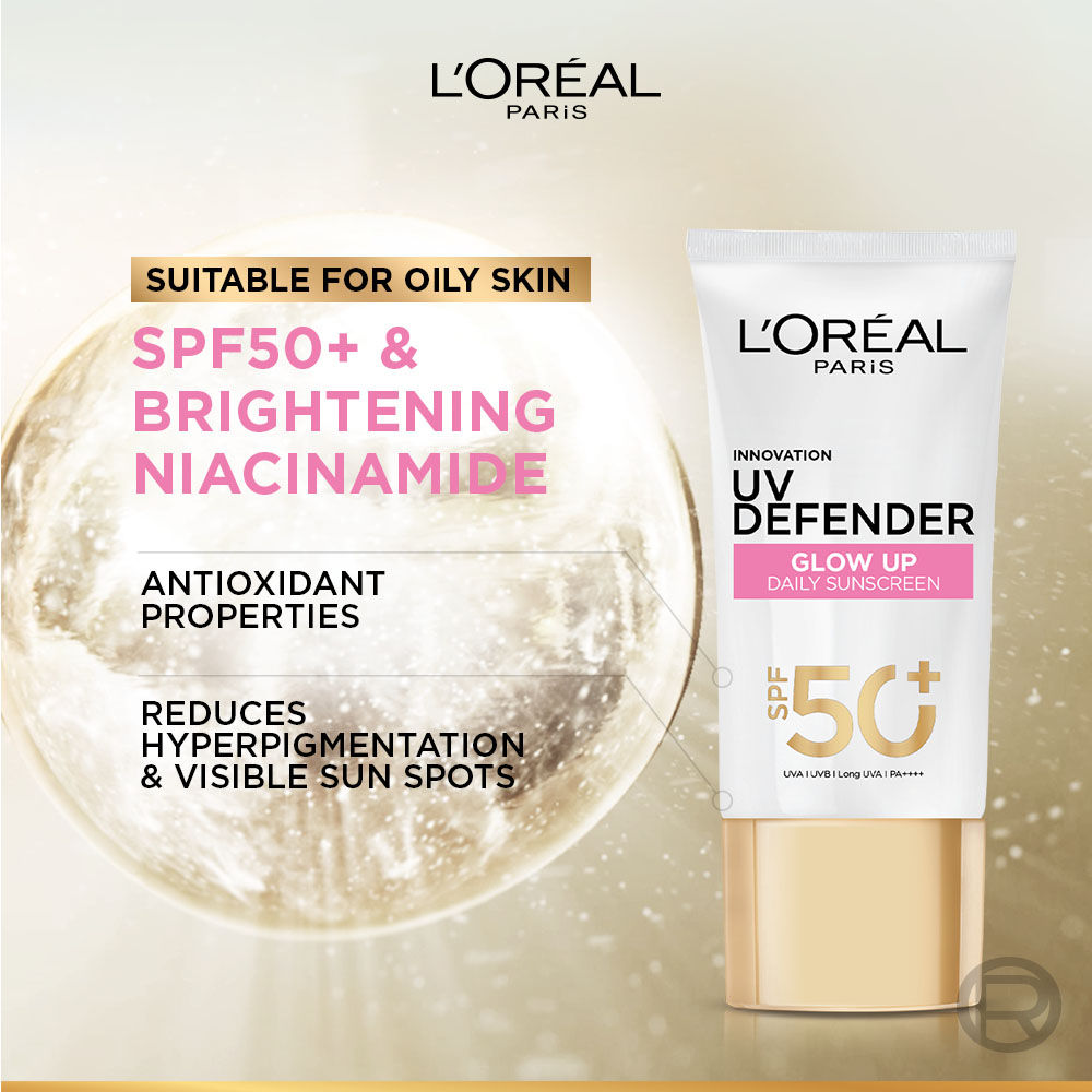 L'Oreal Paris UV Defender Serum Protector Sunscreen With SPF 50 PA+++