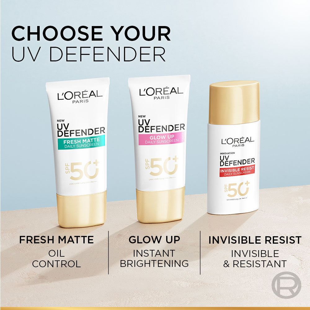 L'Oreal Paris UV Defender Serum Protector Sunscreen With SPF 50 PA+++