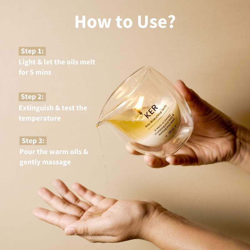 Kér for Body & Mind Body Moisturising Candle