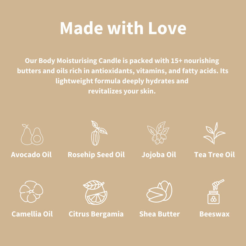 Kér for Body & Mind Body Moisturising Candle