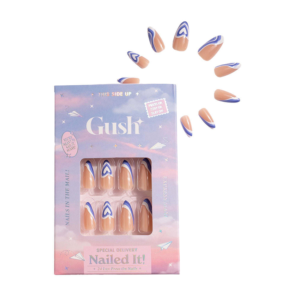 Gush Beauty Nailed It Reusable Luxury Press On Nails (Abstract Shape)