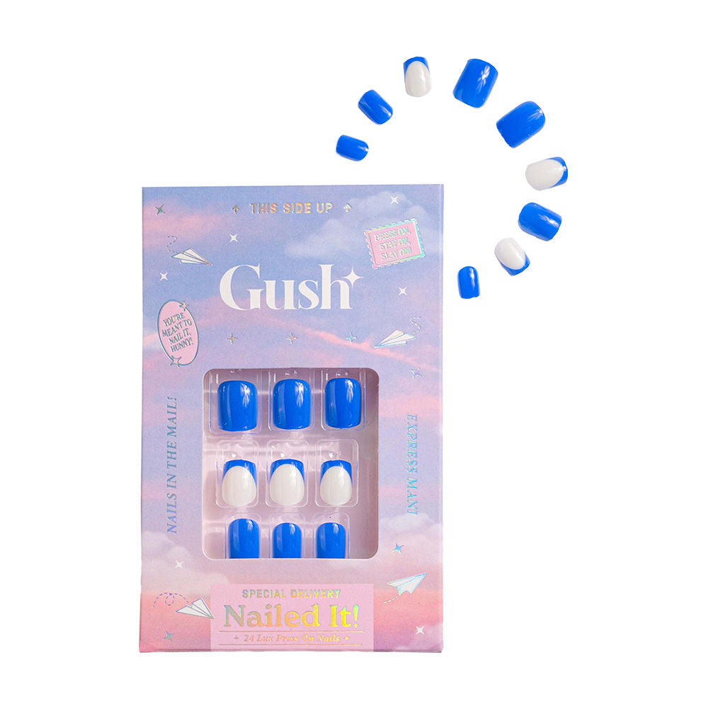 Gush Beauty Nailed It Reusable Luxury Press On Nails (Abstract Shape)
