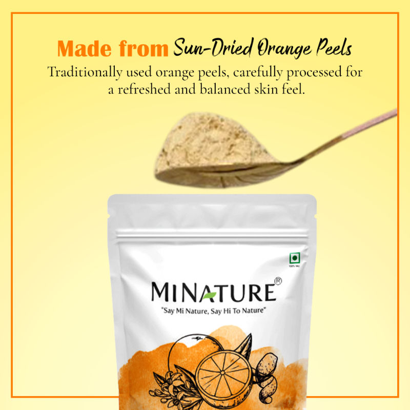 MINATURE Orange Peel Powder For Magical Glow
