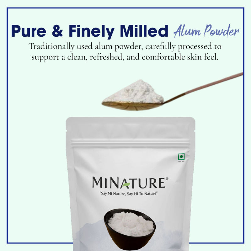 MINATURE Purified Alum Powder