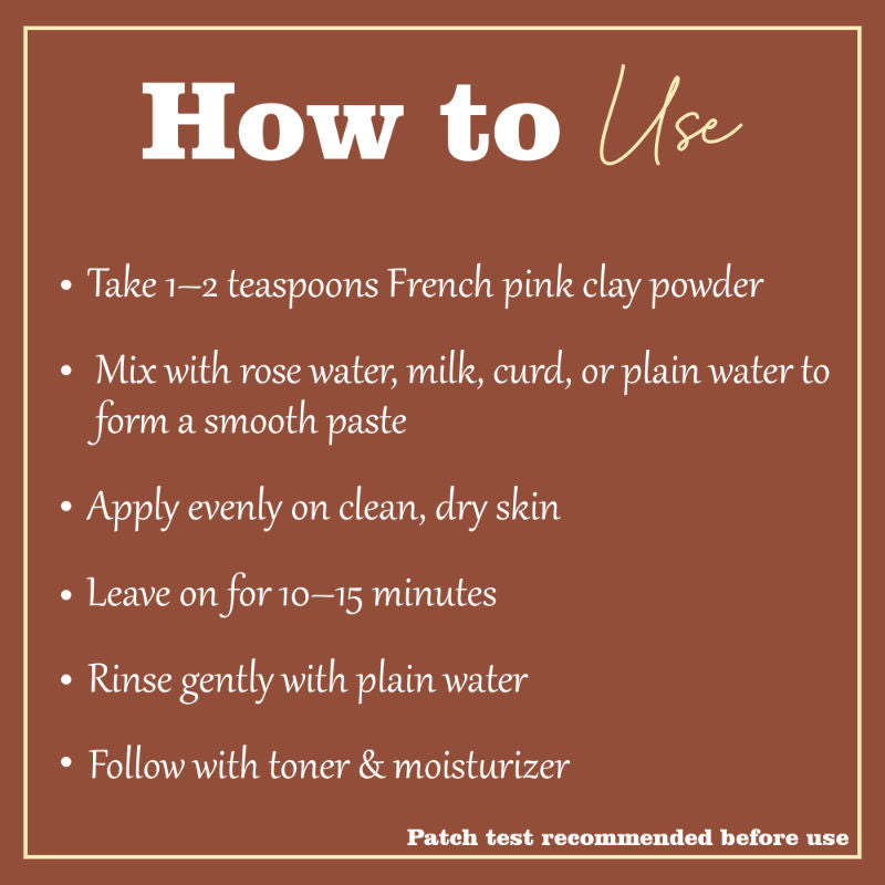MINATURE French Pink Clay Powder