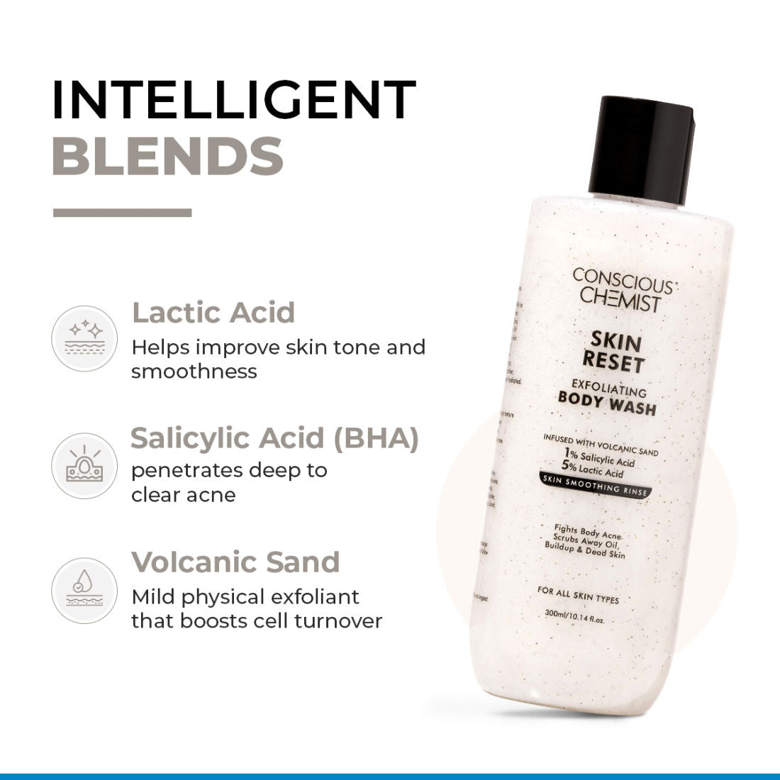 Conscious Chemist Skin Reset Exfoliating Bodywash