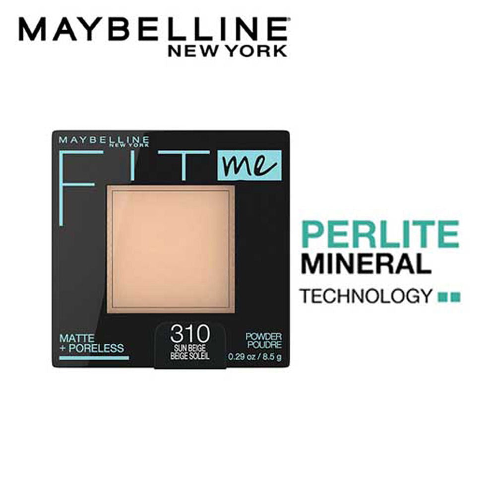 Maybelline New York Fit Me Matte + Poreless Pressed Powder, Lightweight - 110 Porcelain