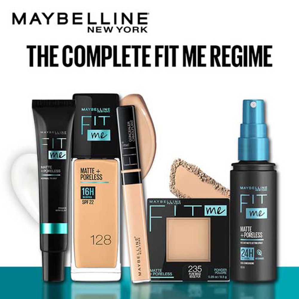 Maybelline New York Fit Me Matte + Poreless Pressed Powder, Lightweight - 110 Porcelain