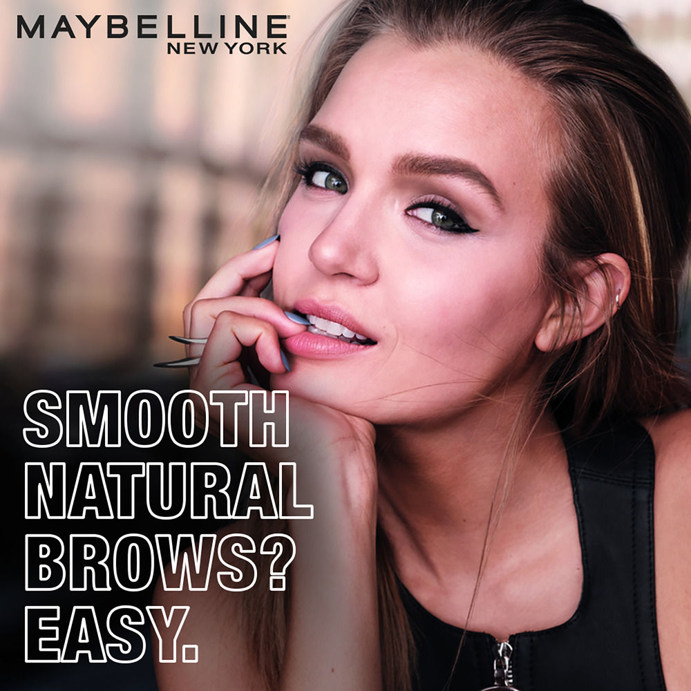Maybelline New York Define & Blend Brow Pencil for Perfect Brows, Eyebrow Pencil - Grey Brown