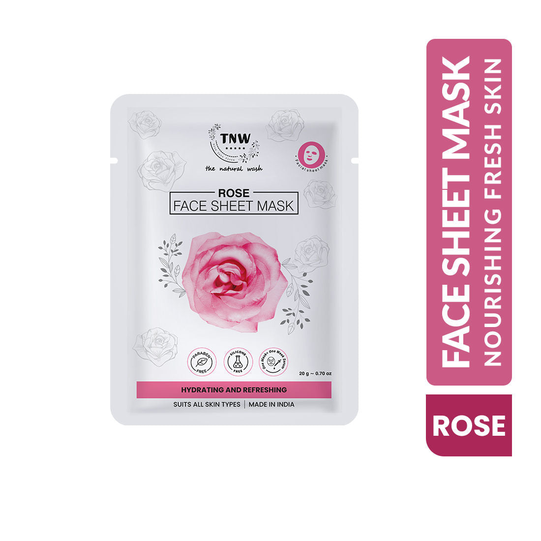 TNW The Natural Wash Face Sheet Mask