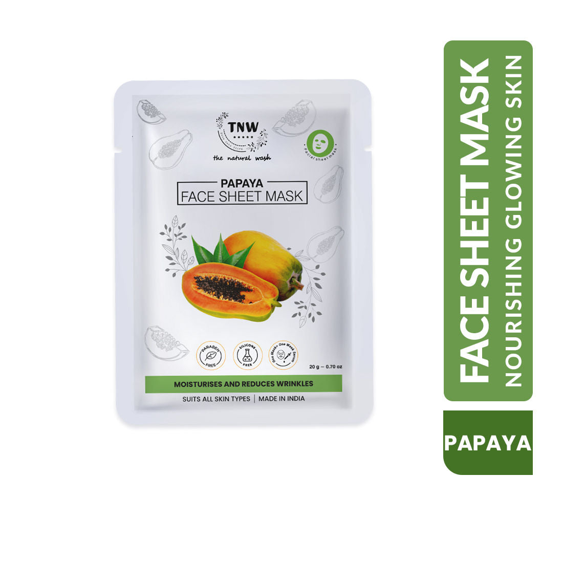 TNW The Natural Wash Face Sheet Mask