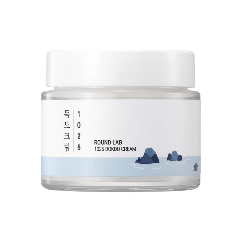 Round Lab 1025 Dokdo Cream, Soothing and Moisturizing Facial Cream