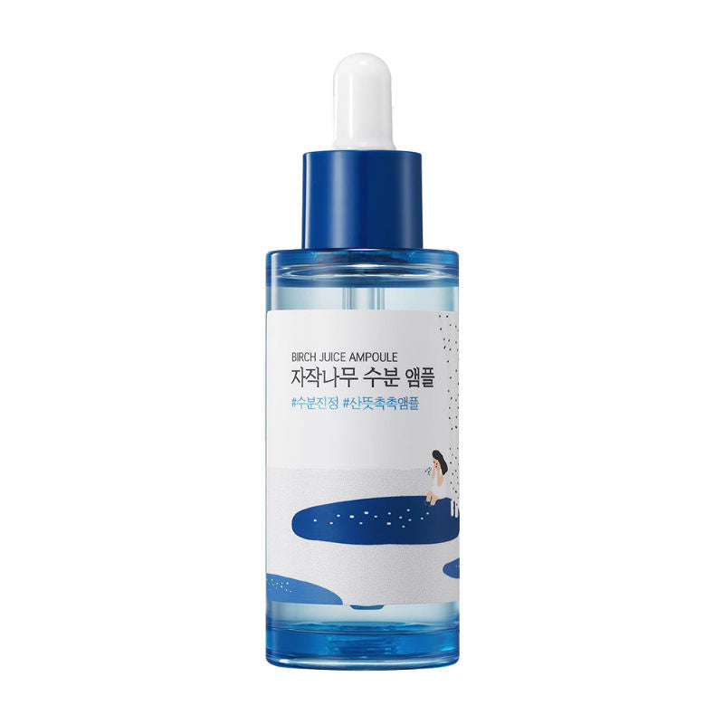 Round Lab Birch Juice Moisturizing Ampoule, Long-Lasting Hydration Ampoule
