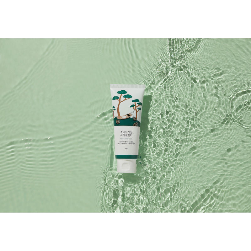 Round Lab Pine Calming Cica Cleanser, Gentle Foam Cleanser for Acne-Prone Skin